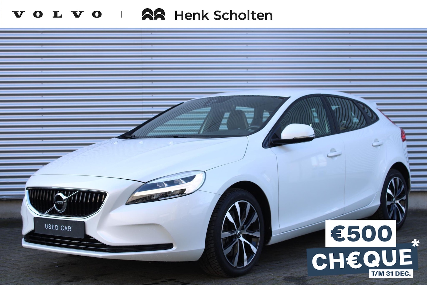 Volvo V40 - T3 AUT6 152PK Dynamic Edition, Cruise Control, Verwarmbare Voorstoelen, High Performance A - AutoWereld.nl