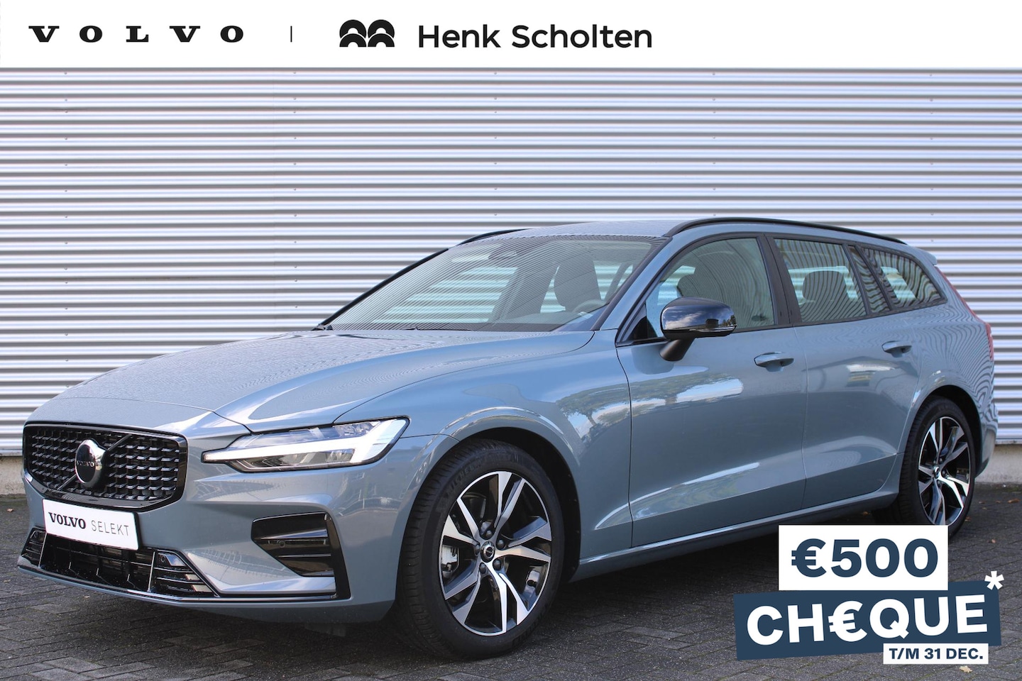 Volvo V60 - B4 AUT7 197PK Plus Dark, Elektrisch Verstelbare Voorstoelen Met Geheugen, Lederen Bekledin - AutoWereld.nl