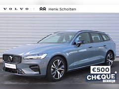 Volvo V60 - B4 AUT7 197PK Plus Dark, Elektrisch Verstelbare Voorstoelen Met Geheugen, Lederen Bekledin