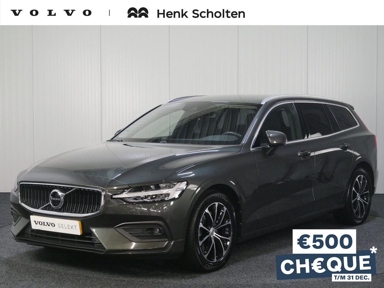 Volvo V60 - B3 AUT7 163PK Business Pro, Adaptieve Cruise Control Met Stuurhulp, BLIS Dodehoekdetectie, - AutoWereld.nl