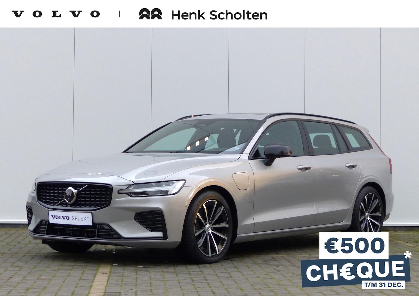 Volvo V60 - T6 AUT8 350PK Plus Dark, Audio By Harman Kardon, 360 Graden Camera, Panorama Dak, Verwarmd - AutoWereld.nl