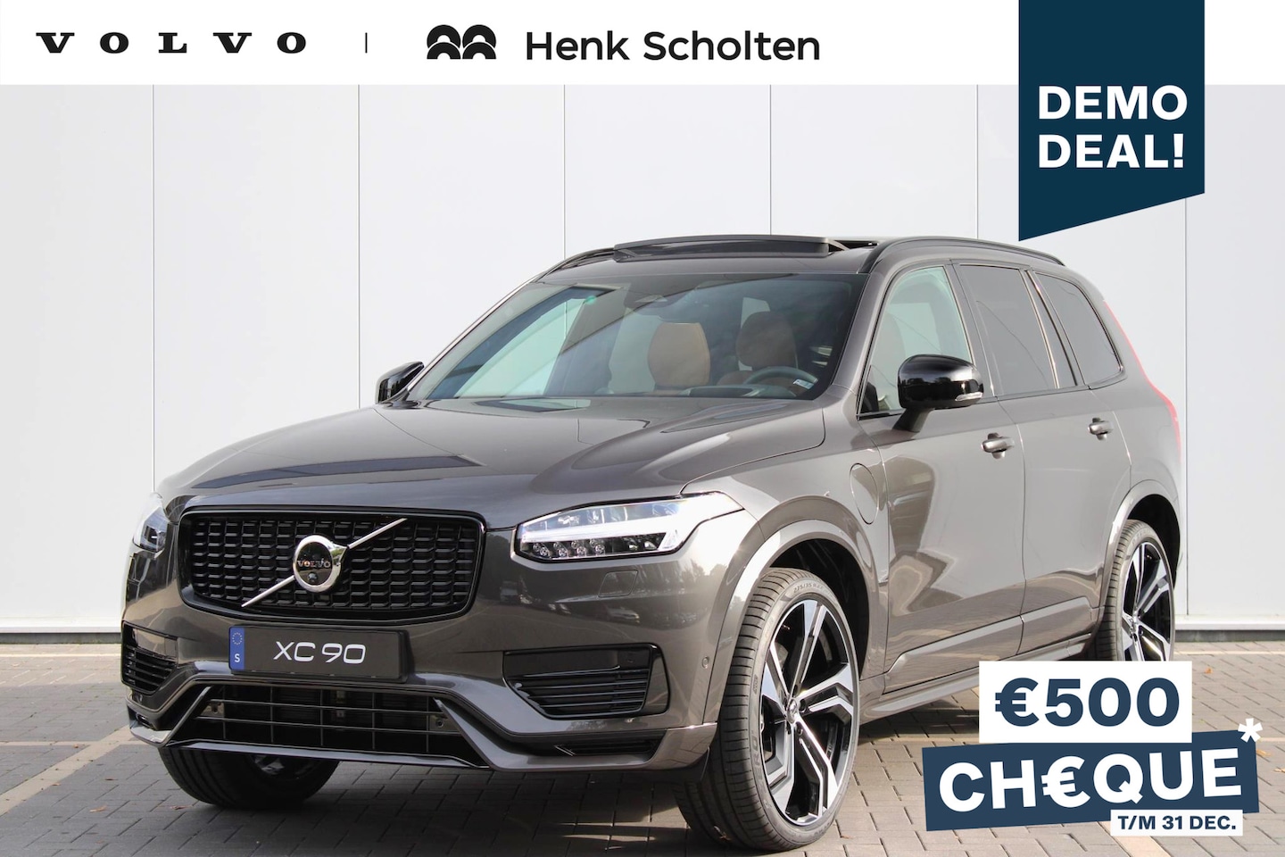 Volvo XC90 - T8 AUT8 455PK Recharge AWD Ultimate Dark, Luchtvering, Adaptieve Cruise Control met Pilot - AutoWereld.nl