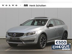 Volvo V60 Cross Country - T5 AUT8 250PK Polar+, Schuif-/kanteldak, Lederen Bekleding & Stoelverwarming, Park Assist