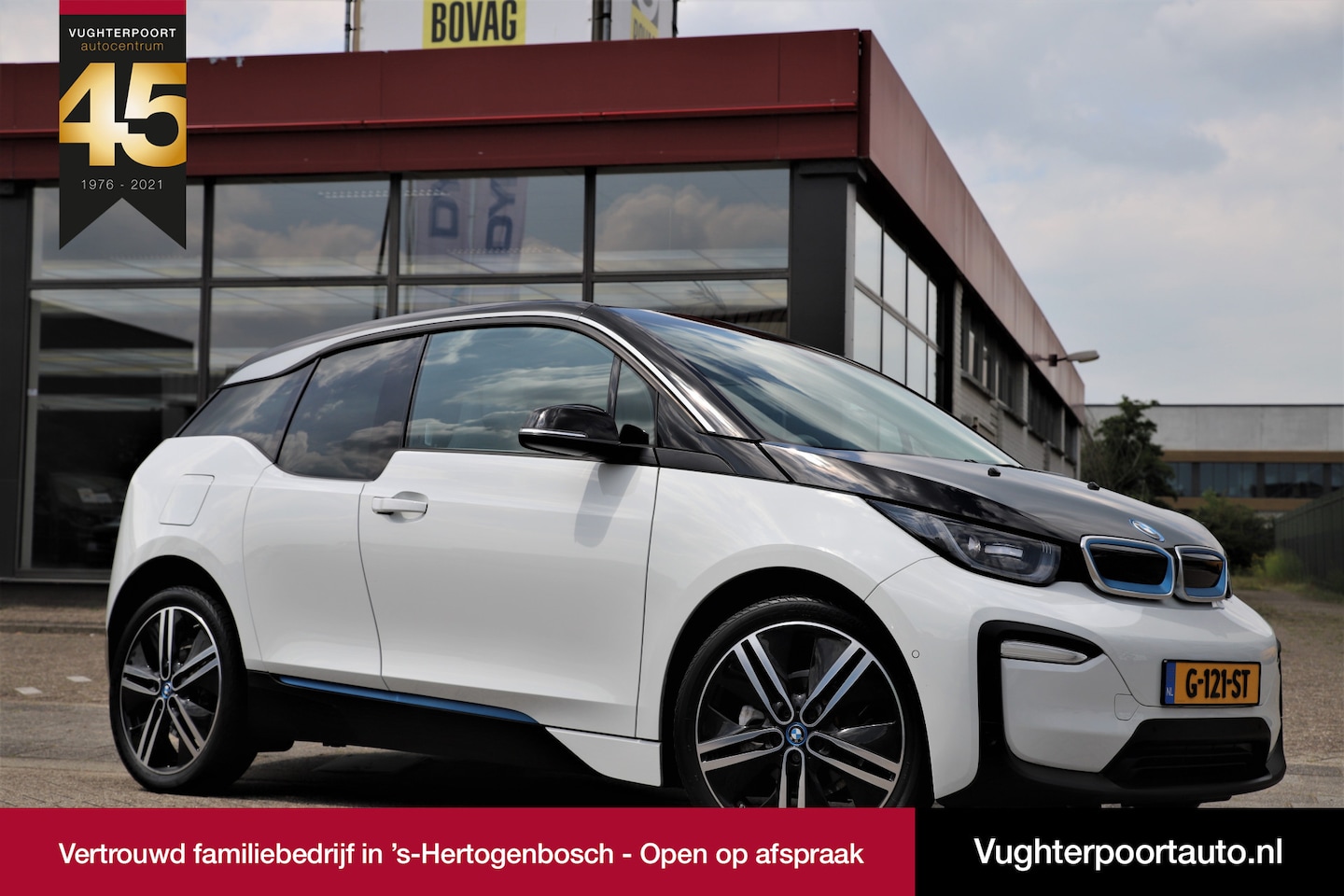 BMW i3 - Executive 120Ah / 42 kWh Schuifdak/Adaptive/ Accu 95%/W-pomp/Carplay - AutoWereld.nl