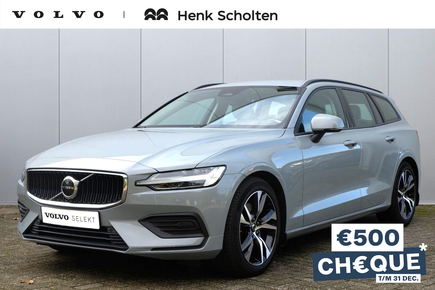 Volvo V60 - B3 163PK AUT7 Essential, Trekhaak semi elektrisch, Achteruitrijcamera, Stoelverwarming voo - AutoWereld.nl