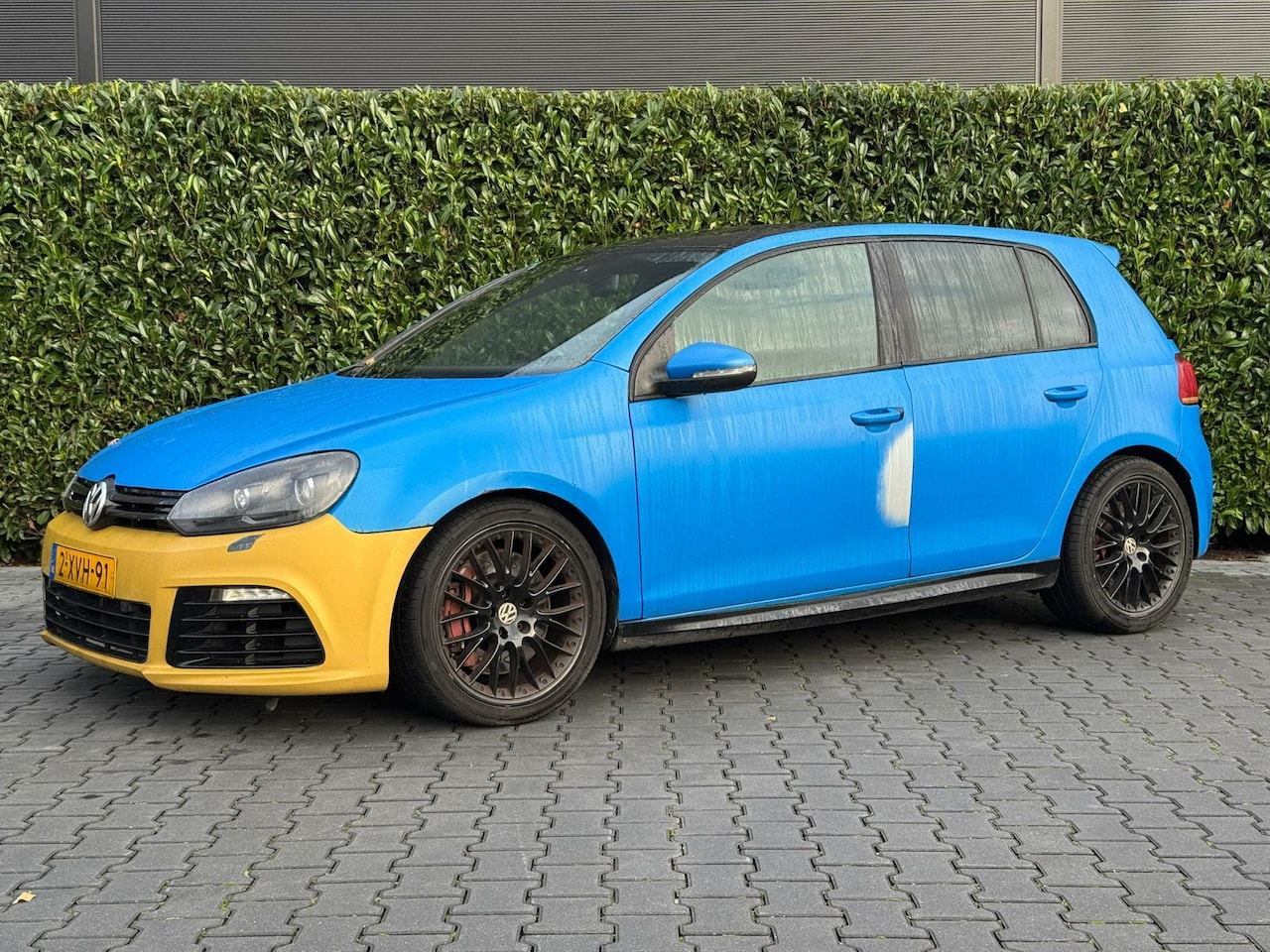 Volkswagen Golf - 2.0 R 4-Motion LEDER, NAV, CRUISE, ECC-AIRCO, STOELVERWARMING - AutoWereld.nl