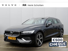 Volvo V60 - T6 Recharge AWD AUT8 350PK Ultra Bright, Nappa leder met ventilatie en massagefunctie, Pan