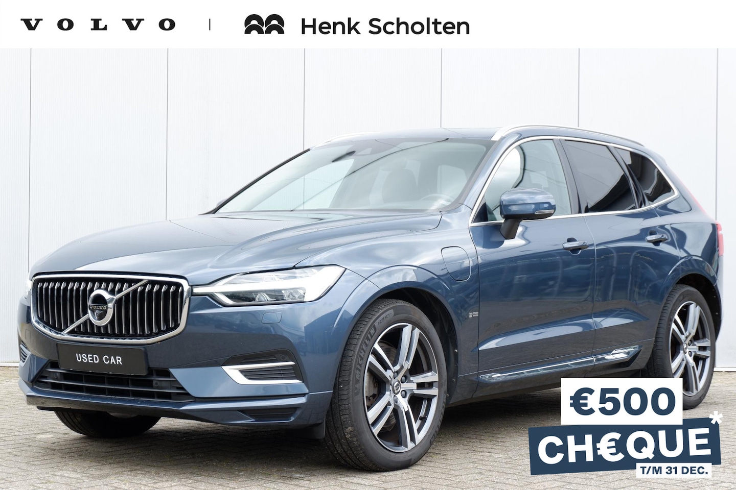 Volvo XC60 - T8 AUT8 390PK Inscription, Getint Glas Achter, 360 Graden Camera, Keyless Entry, Navigatie - AutoWereld.nl