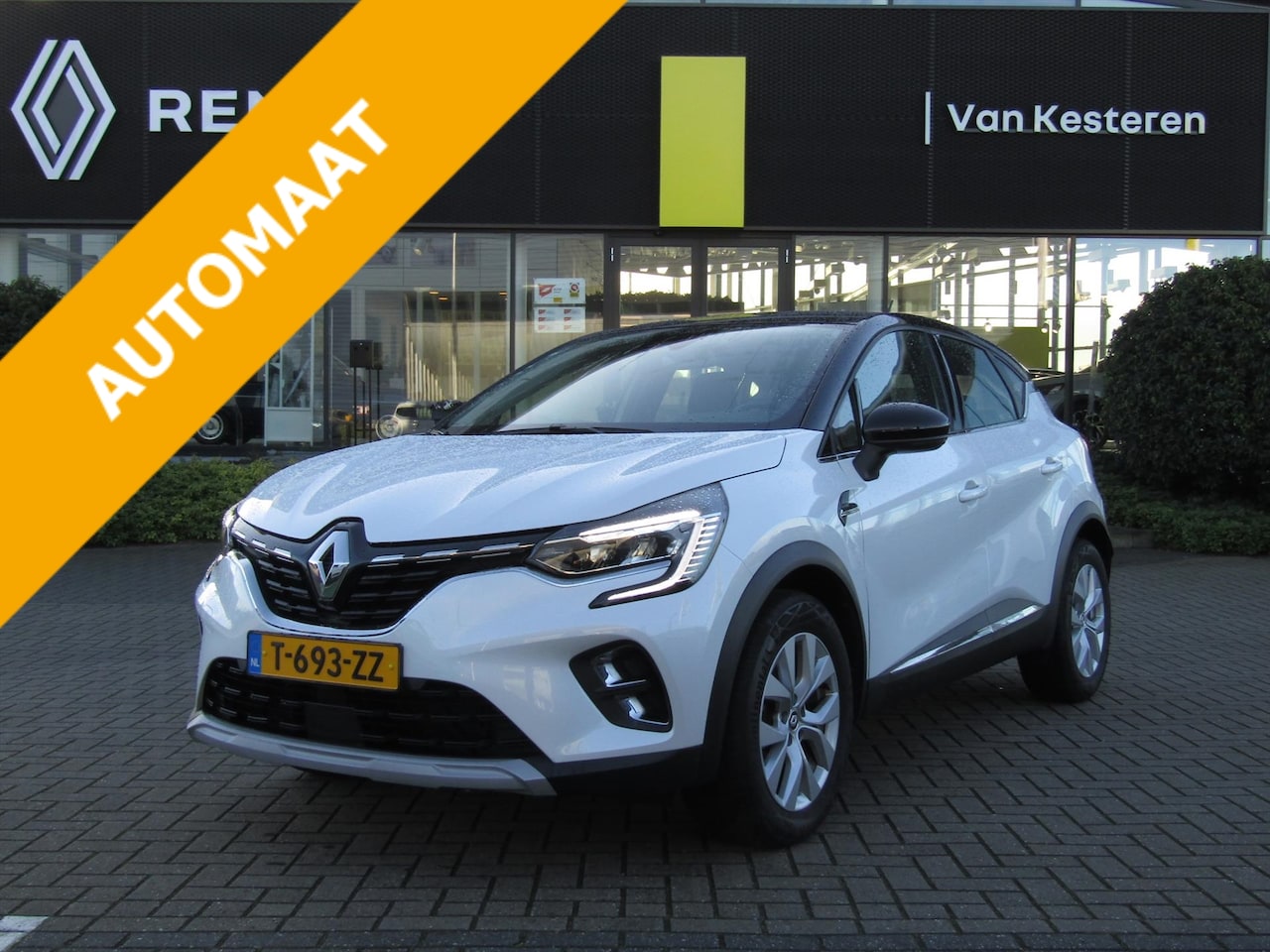 Renault Captur - 1.3 TCe EDC Intens / Trekhaak / Navigatie / Cruise-Control / Compleet dealer O.H. - AutoWereld.nl