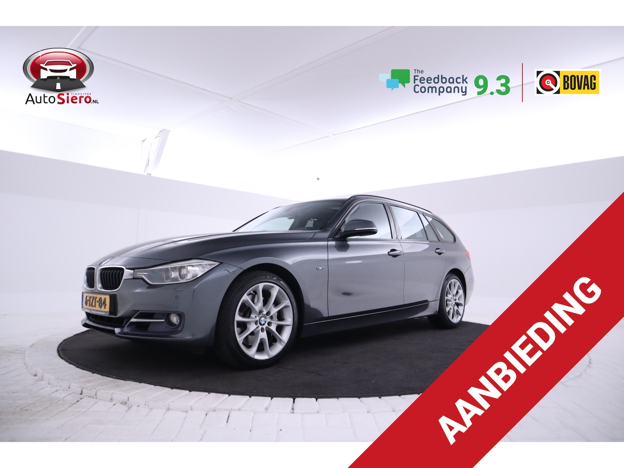 BMW 3-serie Touring - 335i High Executive - Automaat, Panoramadak, Trekhaak afnb, Leer, Stoelverwarming - AutoWereld.nl