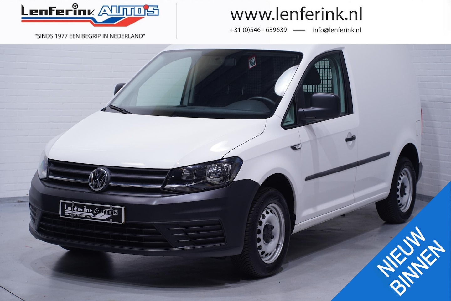 Volkswagen Caddy - 2.0 TDI 75 pk L1H1 Airco, Cruise Control Bluetooth, NAP, 1e Eigenaar, 2 Zits - AutoWereld.nl