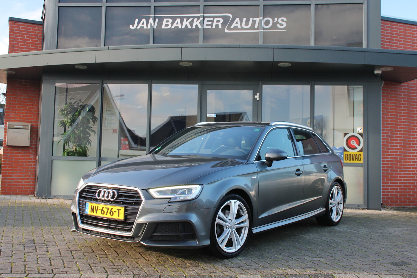 Audi A3 Sportback - 1.4 TFSI CoD Sport 2x S Line Edition ✅ NL-auto ✅ NAP ✅ H.Leer ✅ Navigatie - AutoWereld.nl