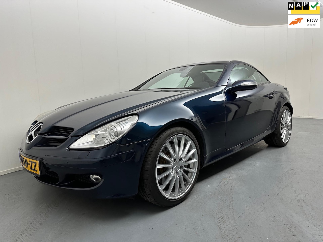 Mercedes-Benz SLK-klasse - 350 # Automaat # Leder # Memory # Clima # Xenon # 18" inch - AutoWereld.nl