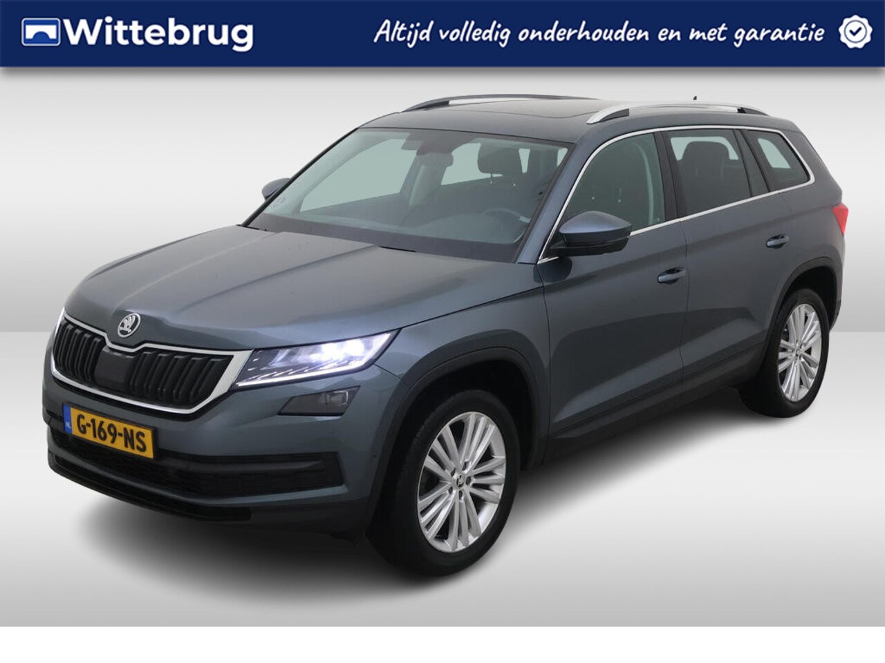 Skoda Kodiaq - 1.5 TSI 150pk Business Edition Plus / Half Leder / 19"LMV / PANODAK / 360"CAMERA / APP.Con - AutoWereld.nl