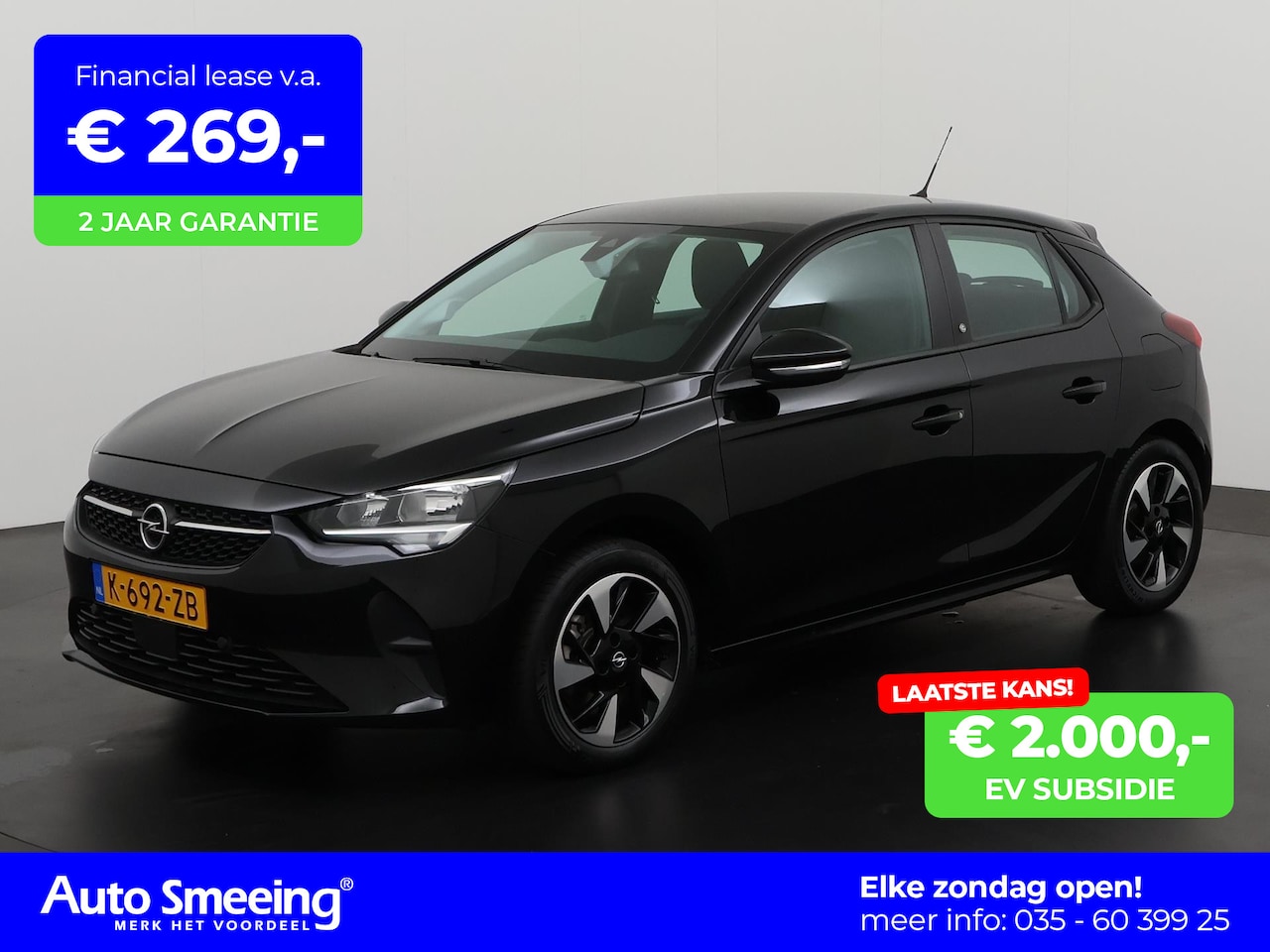 Opel Corsa-e - Edition 50 kWh 3-fase | 16945 na subsidie | Apple/Android Carplay | Virtual cockpit | Zond - AutoWereld.nl