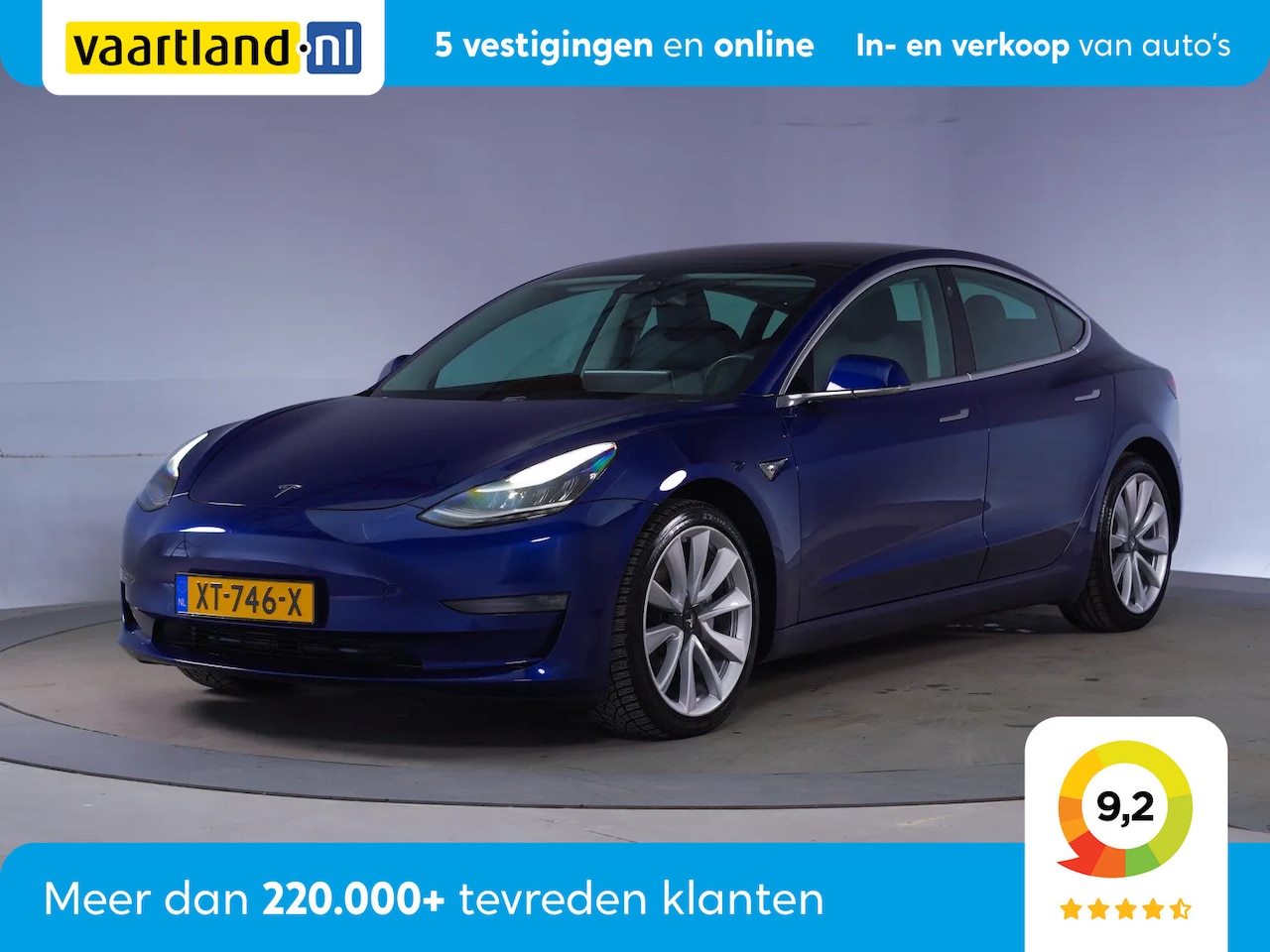 Tesla Model 3 - Long Range RWD Long Range AWD 75 kWh [ Panorama Leder Full Self Driving ] - AutoWereld.nl