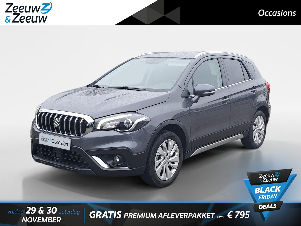 Suzuki S-Cross - 1.4 Boosterjet Select Smart Hybrid | 1ste eigenaar! | Navi | Clima - AutoWereld.nl