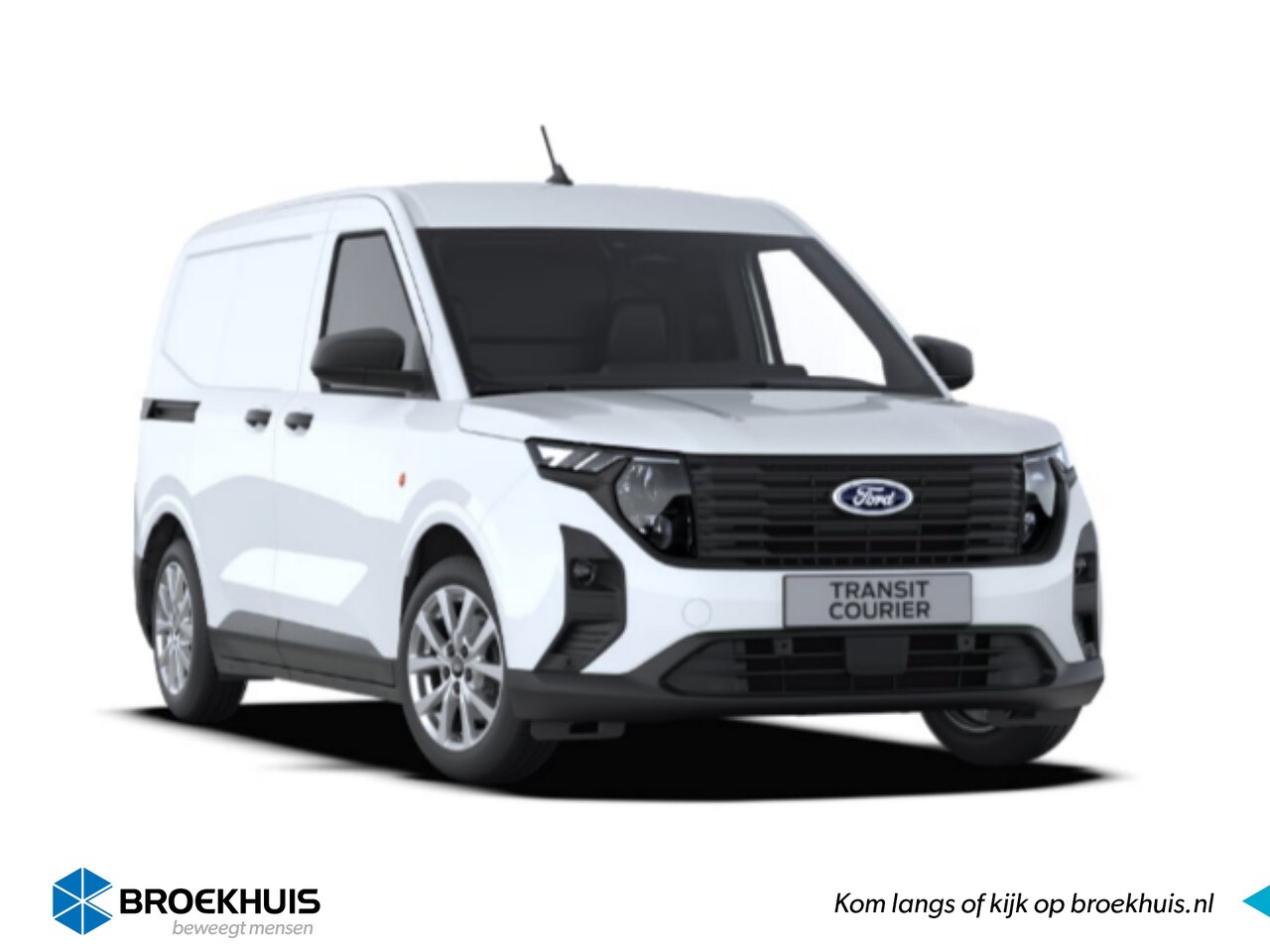 Ford Transit Courier - 1.5 EcoBlue Trend | 16" Lichtmetalen velgen | Trekhaak | Parking Pack | Led dagrijverlicht - AutoWereld.nl