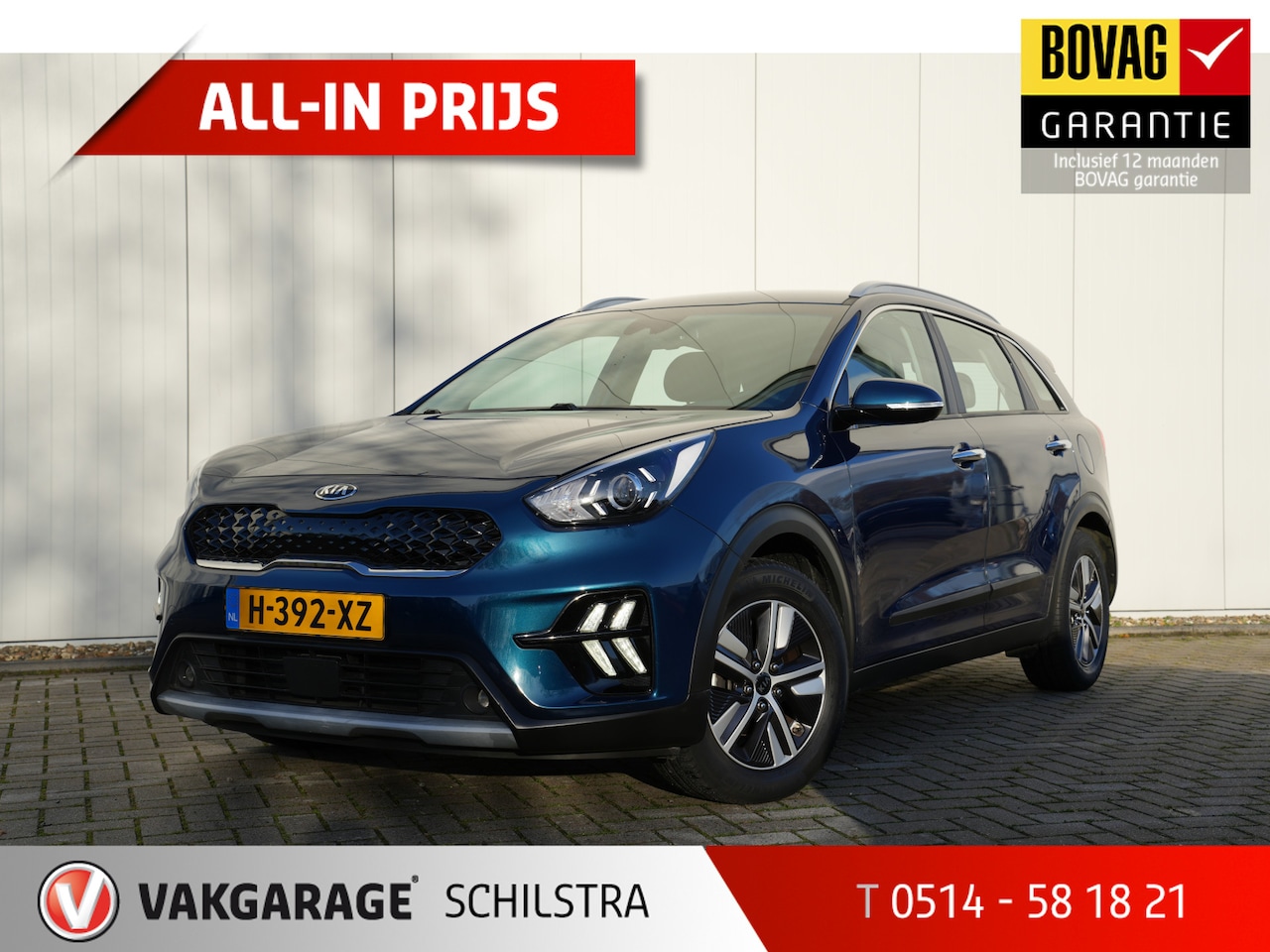 Kia Niro - 1.6 GDi Hybrid DynamicLine | ACC | Navi | Camera - AutoWereld.nl