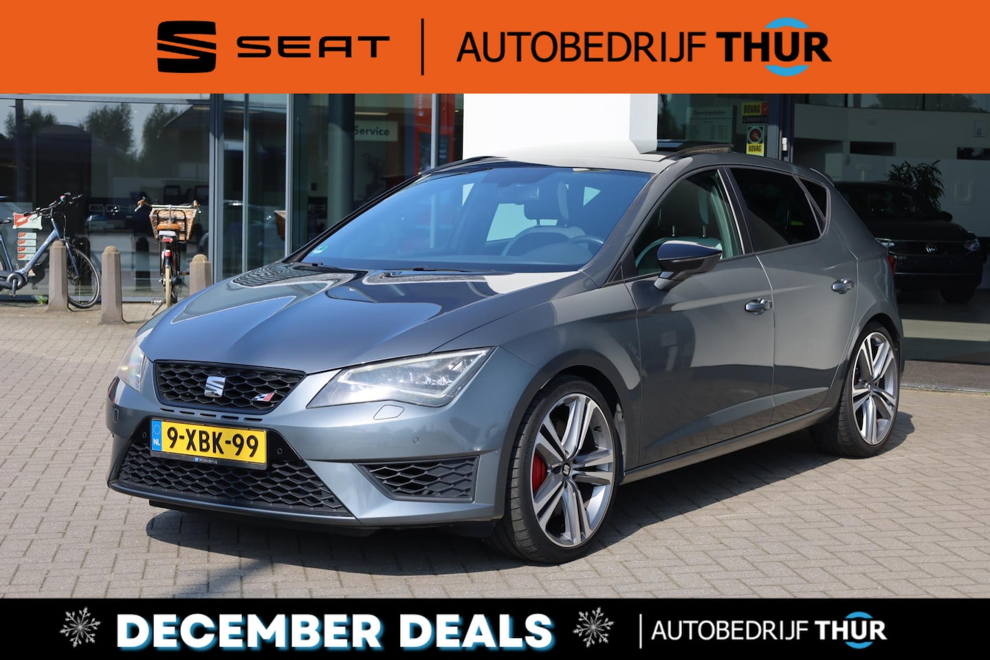 Seat Leon - 2.0 TSI Cupra 280 281PK/206KW, CUPRA 280, NL geleverd, dealer onderhouden, leder bekleding - AutoWereld.nl