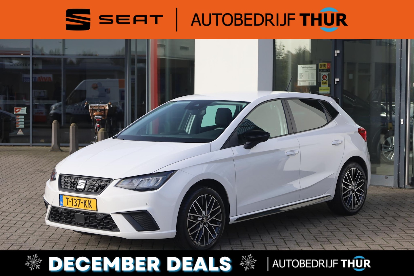 Seat Ibiza - 1.0 EcoTSI 4.OH! Edition 95 PK / 70kW 17" LMV, parkeersensoren voor en achter, privacy gla - AutoWereld.nl