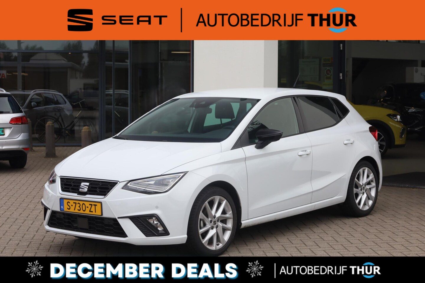 Seat Ibiza - 1.0 EcoTSI FR Business Intense 95PK / 70kW, Achteruitrijcamera, parkeersensoren voor en ac - AutoWereld.nl