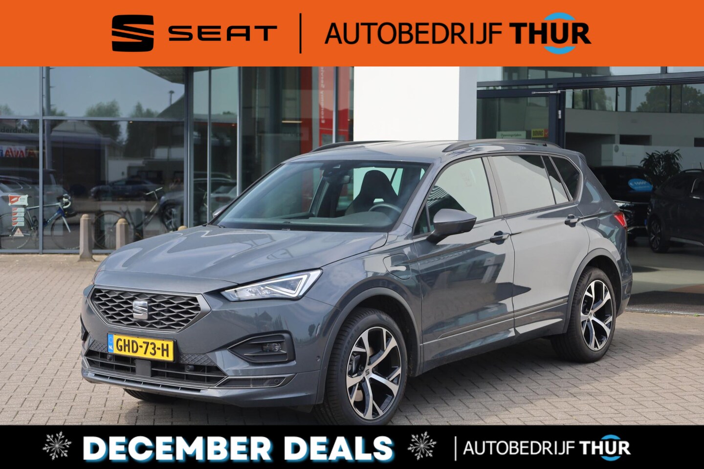 Seat Tarraco - 1.4 TSI e-Hybrid PHEV FR 245PK / 180kW Verwarmbare stoelen voor + achter, achteruitrijcame - AutoWereld.nl