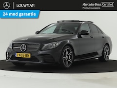 Mercedes-Benz C-klasse - 180 Business Solution AMG | 360 camera | Dodehoek Ass. | Panoramadak | Stoelverwarming | N