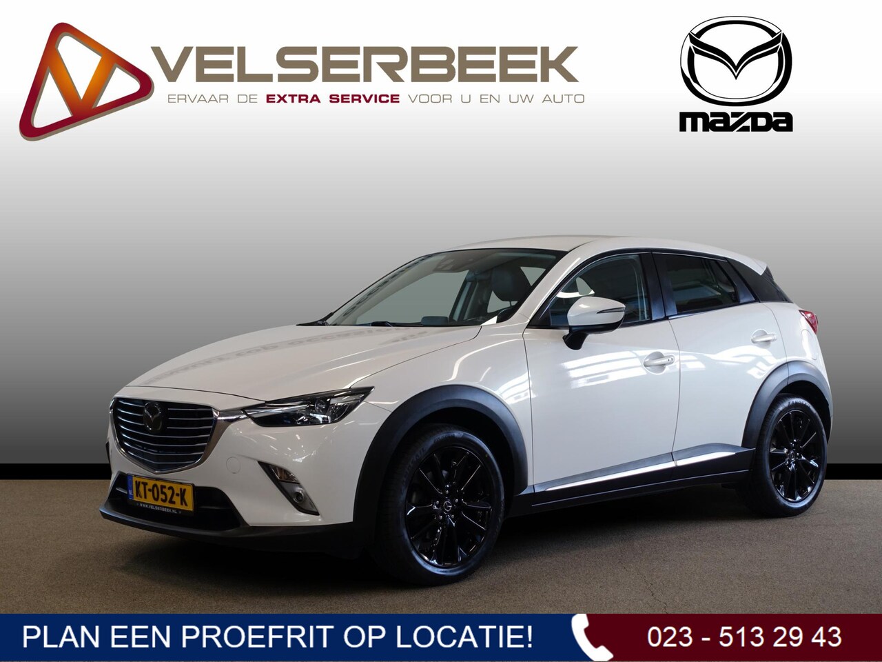 Mazda CX-3 - 2.0 SkyActiv-G 120 GT-M *Automaat / Camera / LMV* - AutoWereld.nl