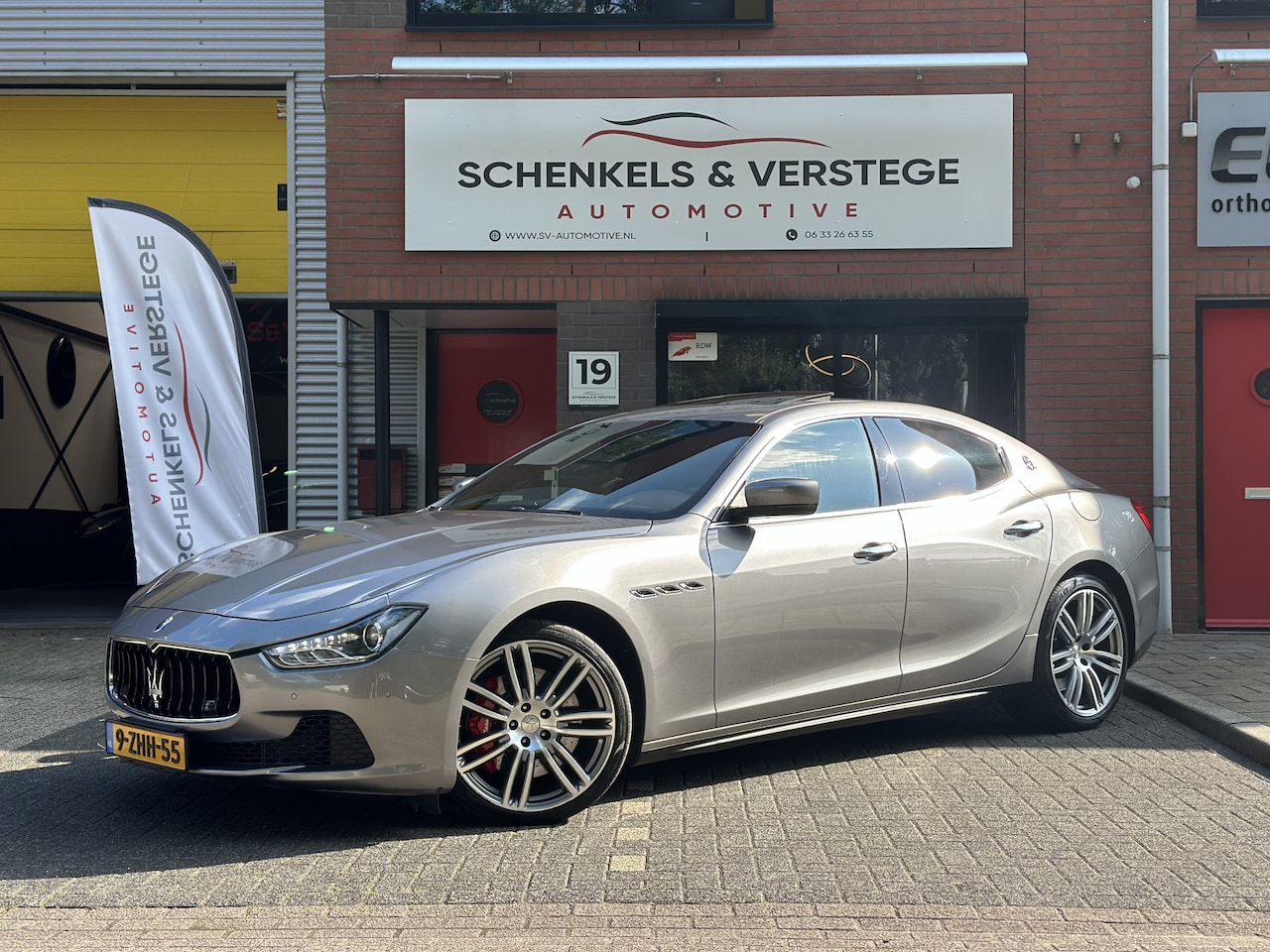 Maserati Ghibli - 3.0 V6 D / Geheel dealer onderhouden / Org NL / Keurige auto! - AutoWereld.nl