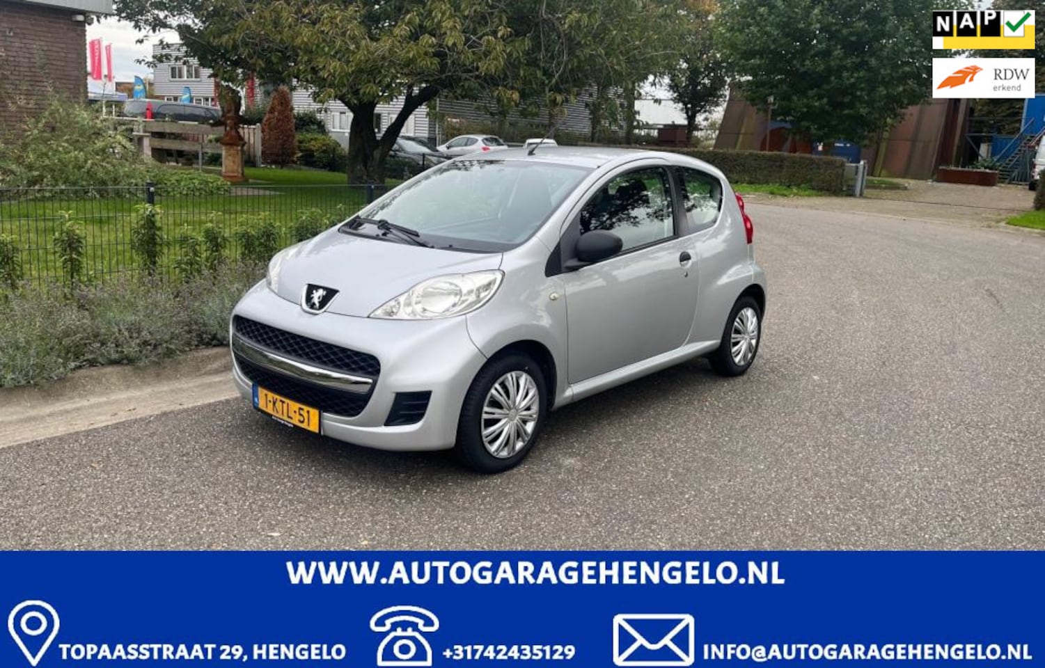 Peugeot 107 - 1.0-12V XR 1.0-12V XR - AutoWereld.nl