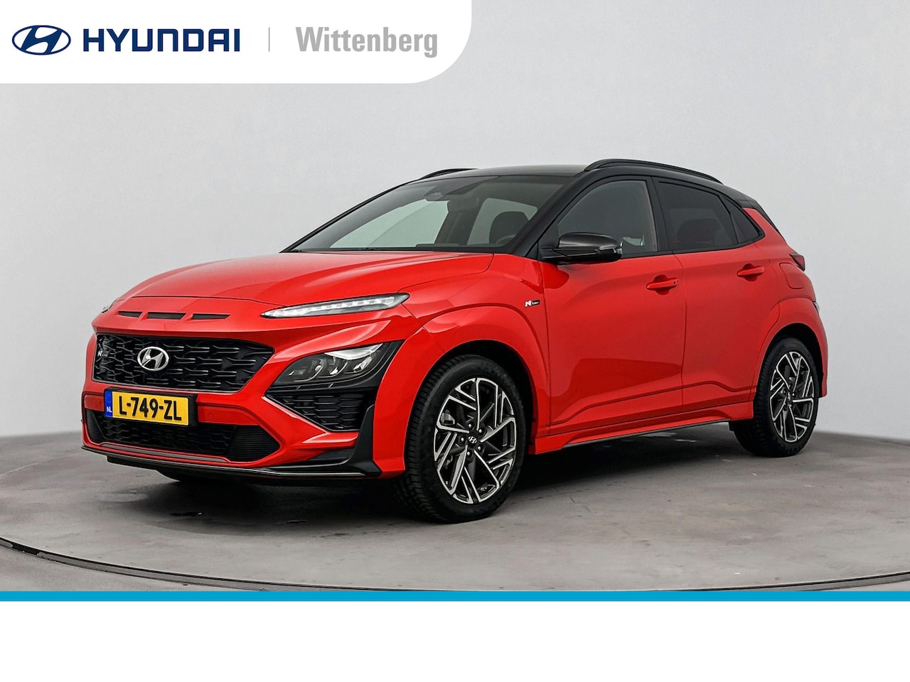 Hyundai Kona - 1.0 T-GDI N Line | Unieke km-stand! | El. bed. sportstoelen | Sportstuur | 18" Lm-wielen | - AutoWereld.nl