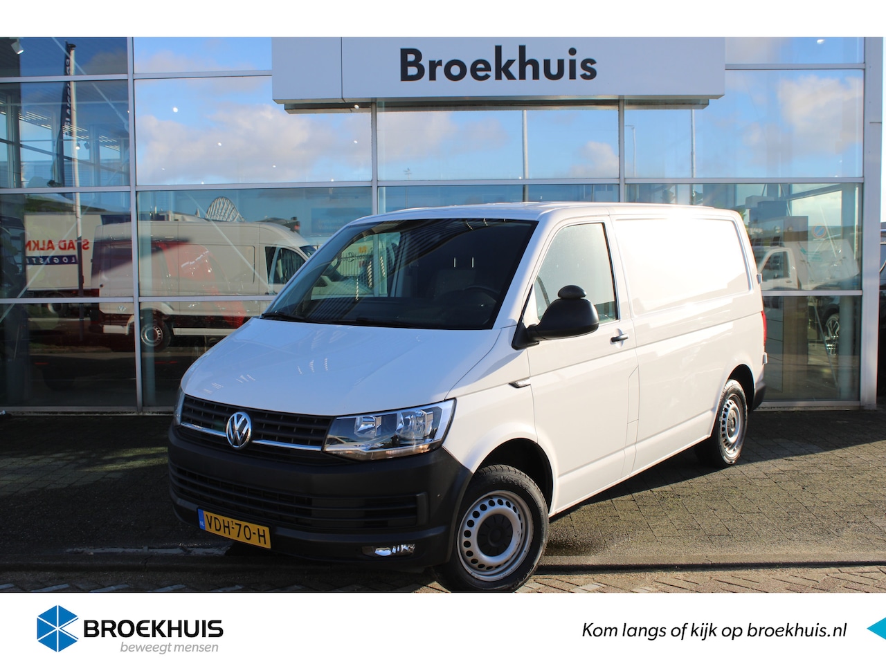 Volkswagen Transporter - 150PK | Airco | Navi | Alarm | PDC achter | Cruise | - AutoWereld.nl