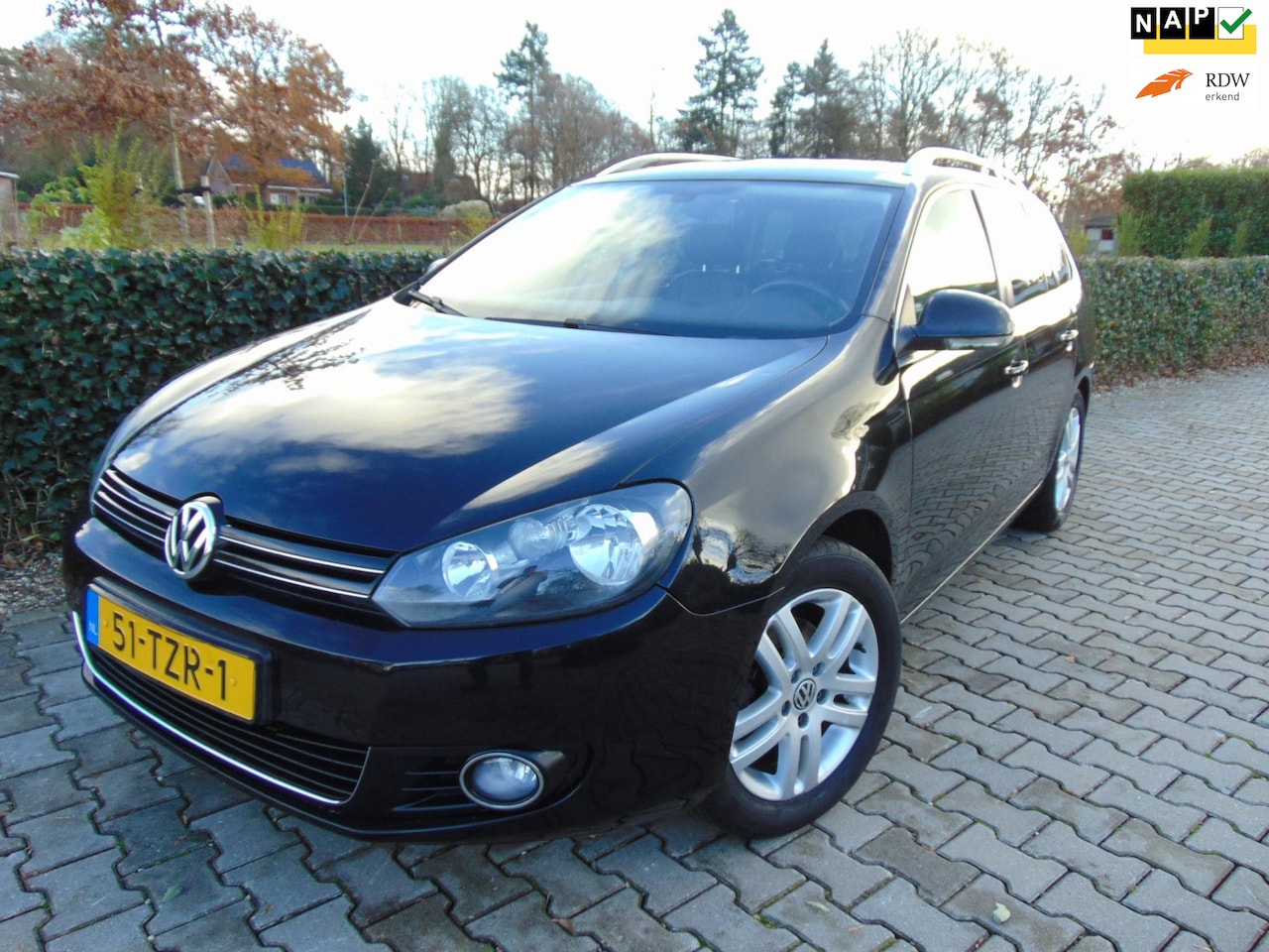 Volkswagen Golf Variant - 1.2 TSI Highline BlueMotion 1.2 TSI Highline BlueMotion , Clima / Cruise / Leder / Elec.Pakket / Isofix / Lm velgen / - AutoWereld.nl