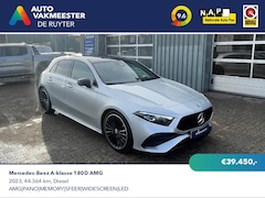 Mercedes-Benz A-klasse - 180D AMG|PANO|MEMORY|SFEER|WIDESCREEN|LED