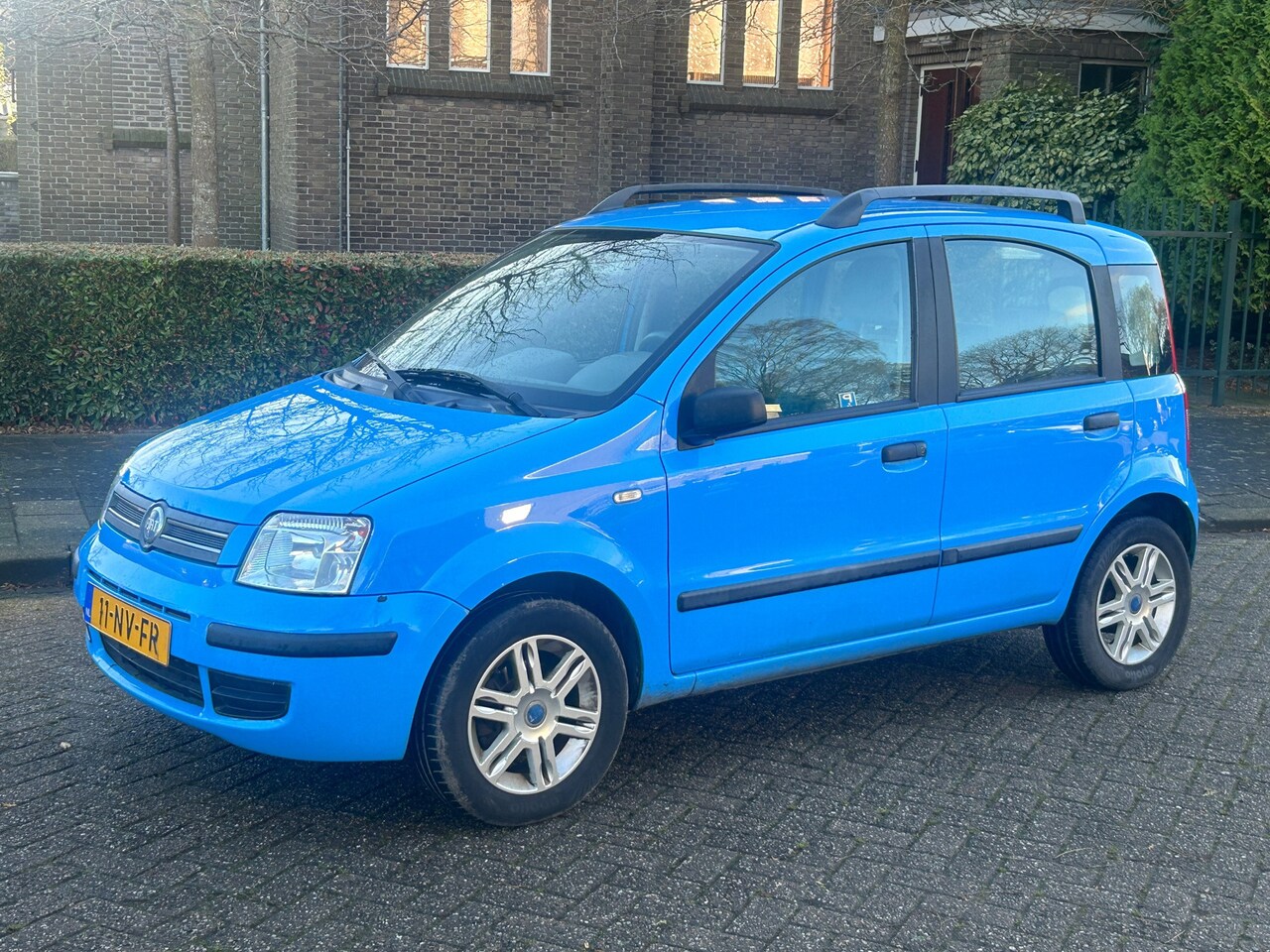 Fiat Panda - 1.2 SportSound climate control! airco! hoge instap! NAP! centrale vergrendeling! - AutoWereld.nl