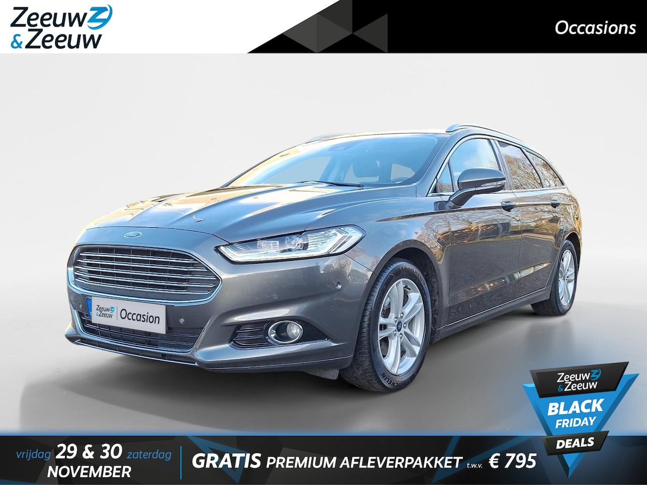 Ford Mondeo Wagon - 1.5 Titanium Lease Edition | Adaptieve Cruise Control | Trekhaak | Privacy Glass | LED | 1 - AutoWereld.nl