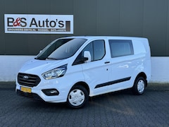 Ford Transit Custom - 280 2.0 TDCI L1H1 Dubbele cabine Cruise Airco Verwarmde voorruit en stoelen Pdc