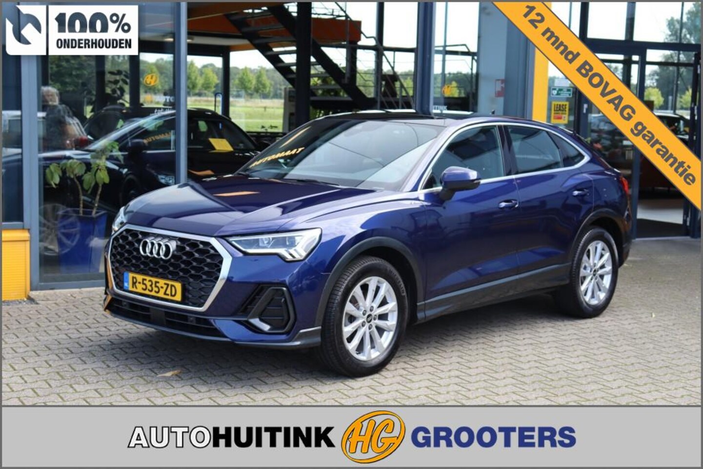 Audi Q3 Sportback - 35 TFSI 150 pk S-tronic  2x S line - panoramadak - AutoWereld.nl