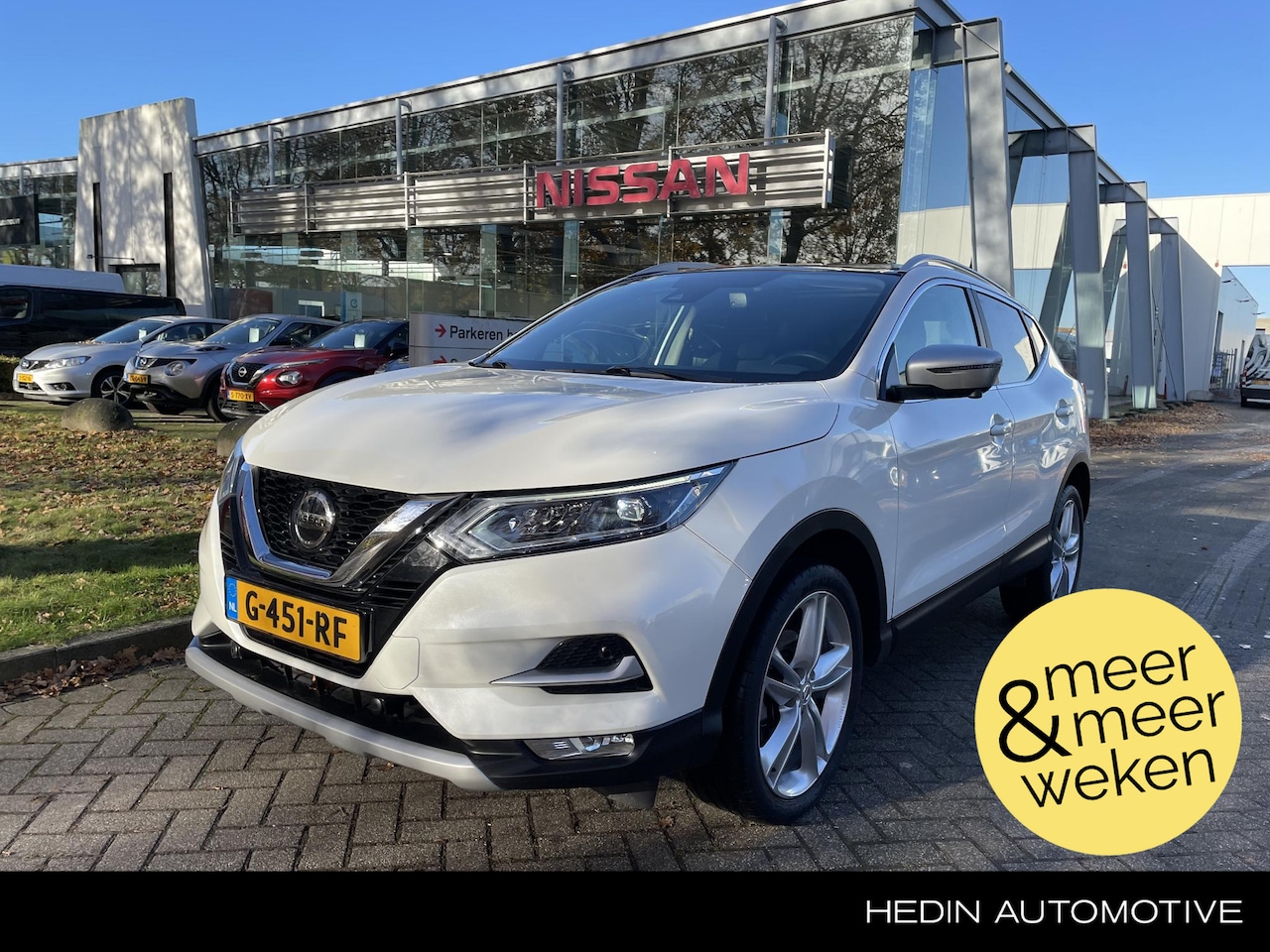 Nissan Qashqai - 1.3 DIG-T N-Motion 140PK 1ste eig., Panoramadak, - AutoWereld.nl