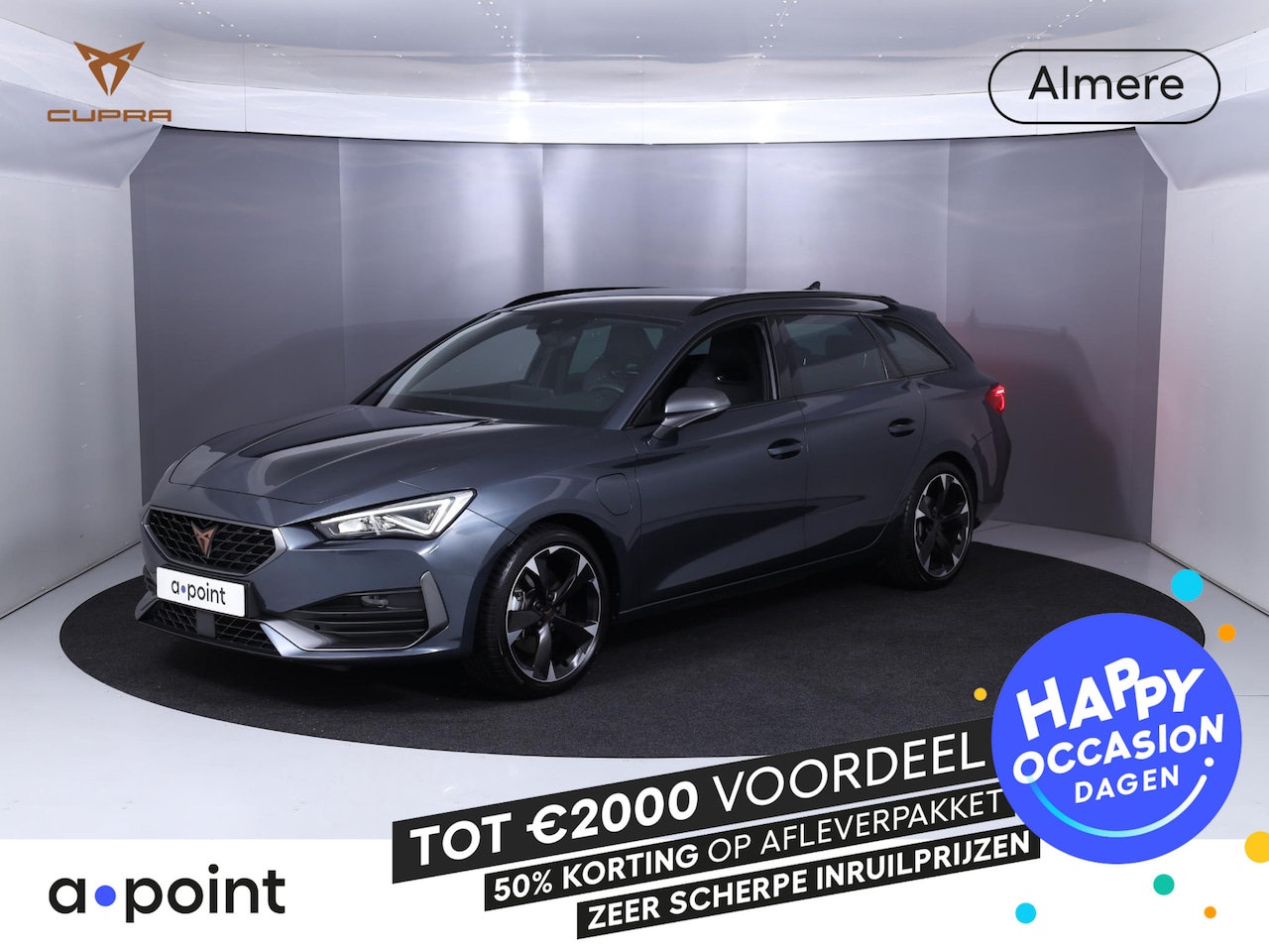 CUPRA Leon Sportstourer - 1.4 e-Hybrid Business 150 pk Automaat | Verlengde garantie | Navigatie | Elektr. trekhaak - AutoWereld.nl