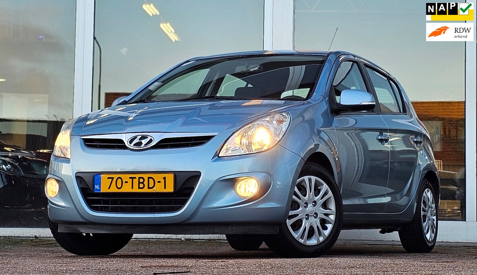 Hyundai i20 - 1.2i i-Motion Airco 3e Eigenaar 5-drs Nieuwe APK! - AutoWereld.nl