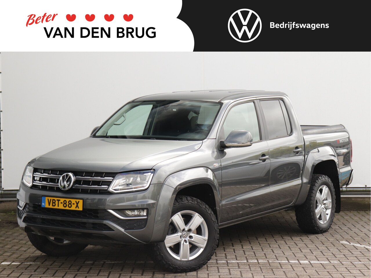 Volkswagen Amarok - 3.0 TDI V6 4Motion Plus Cab Highline Automaat | Xenon | Cruise Control | Trekhaak | App-Co - AutoWereld.nl