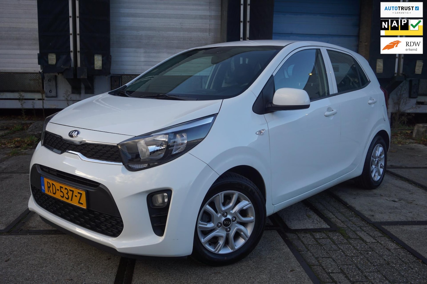 Kia Picanto - 1.0 CVVT EconomyPlusLine * Airco * Navi * LM velgen * - AutoWereld.nl