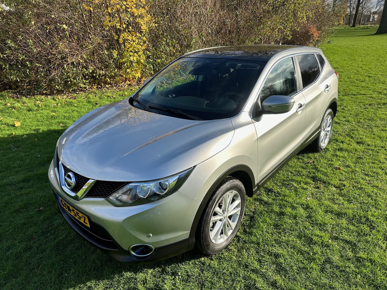 Nissan Qashqai - 1.2 Connect Edition *NAVIGATIE*PANO-DAK*AIRCO*LM-VELGEN*INCL GARANTIE* - AutoWereld.nl