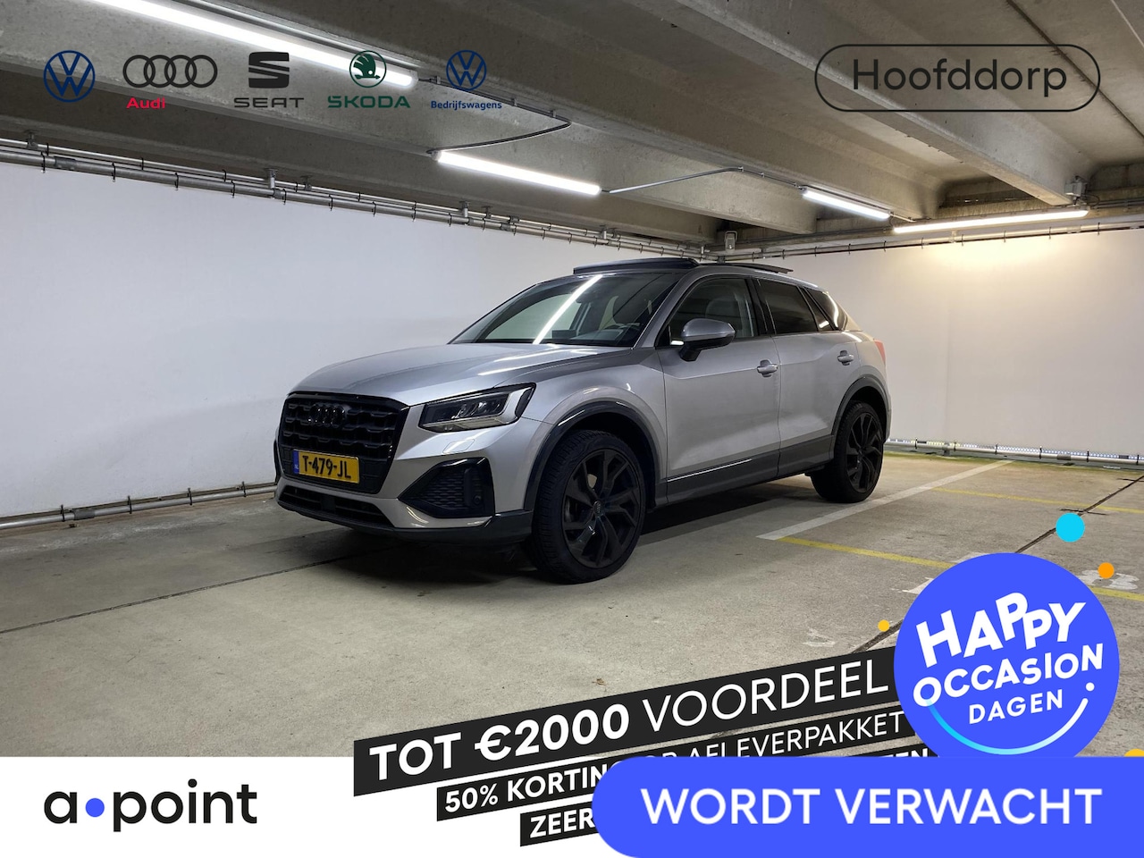 Audi Q2 - 35 TFSI Advanced edition 150pk S-Tronic | Panoramdak | Lederen bekleding | 19 inch lichtme - AutoWereld.nl