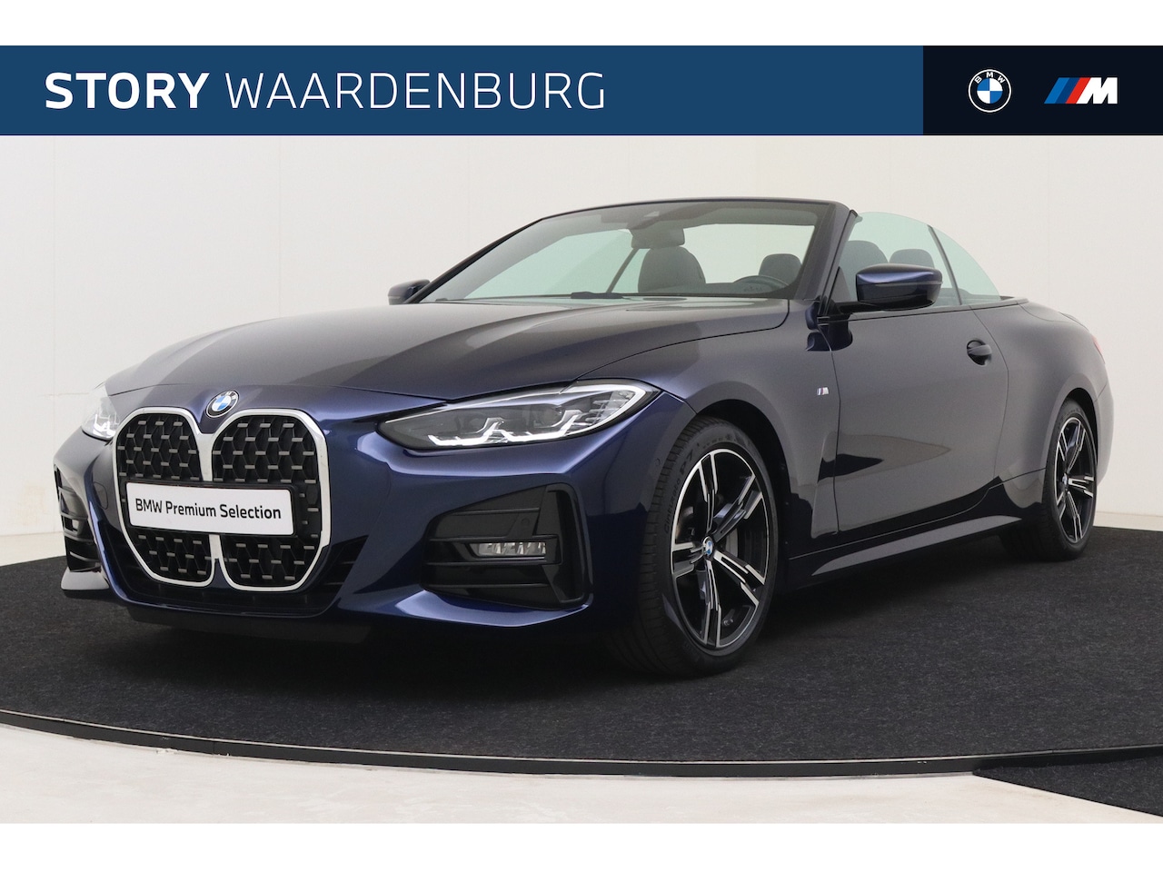 BMW 4-serie Cabrio - 430i High Executive M Sport Automaat / Air Collar / Adaptief M Onderstel / LED / Parking A - AutoWereld.nl