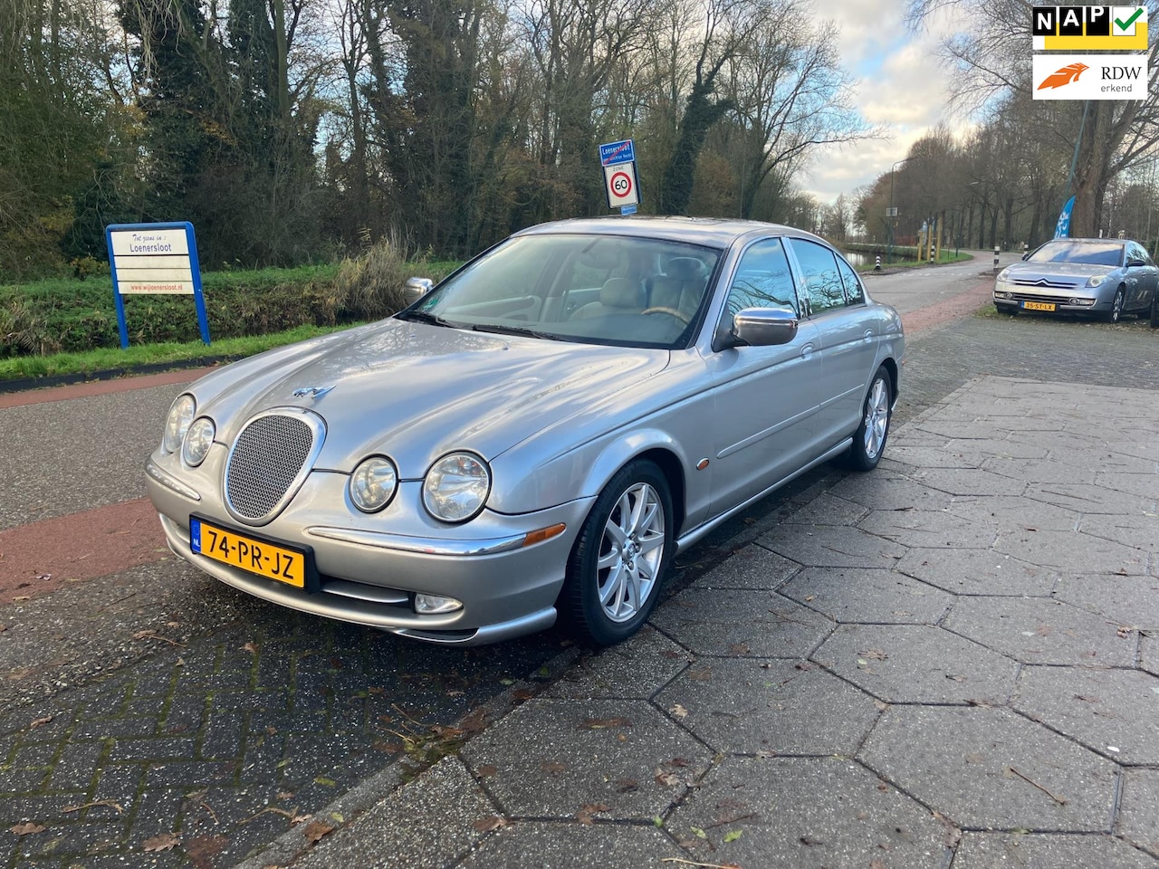 Jaguar S-type - 4.0 V8 Zeer goed onderhouden!! - AutoWereld.nl