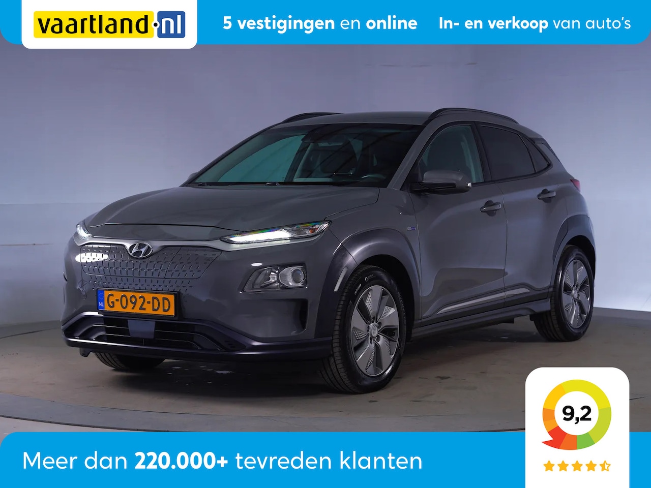 Hyundai Kona Electric - EV Fashion 64 kWh [ Navi Camera Adapt.cruise ] - AutoWereld.nl