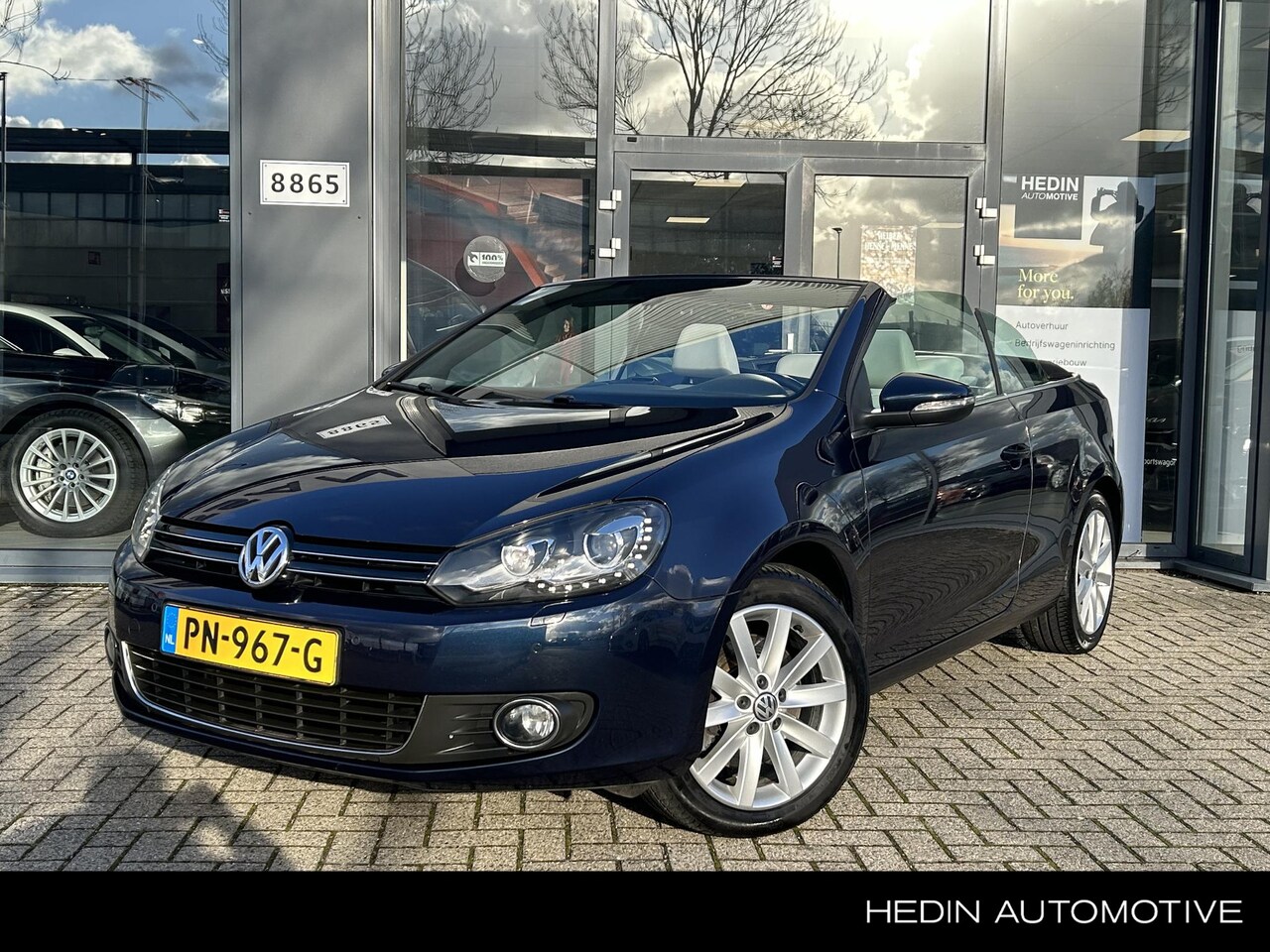 Volkswagen Golf Cabriolet - 1.4 TSI | Volledig onderhouden | Sensoren voor + achter | Automaat | Windscherm | 17'' LM - AutoWereld.nl